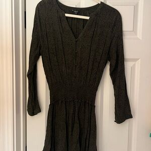 Rails Jasmine Dress - Green and Black